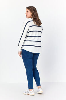 S24 SAMANDA STRIPE 6 SWEATER W30021