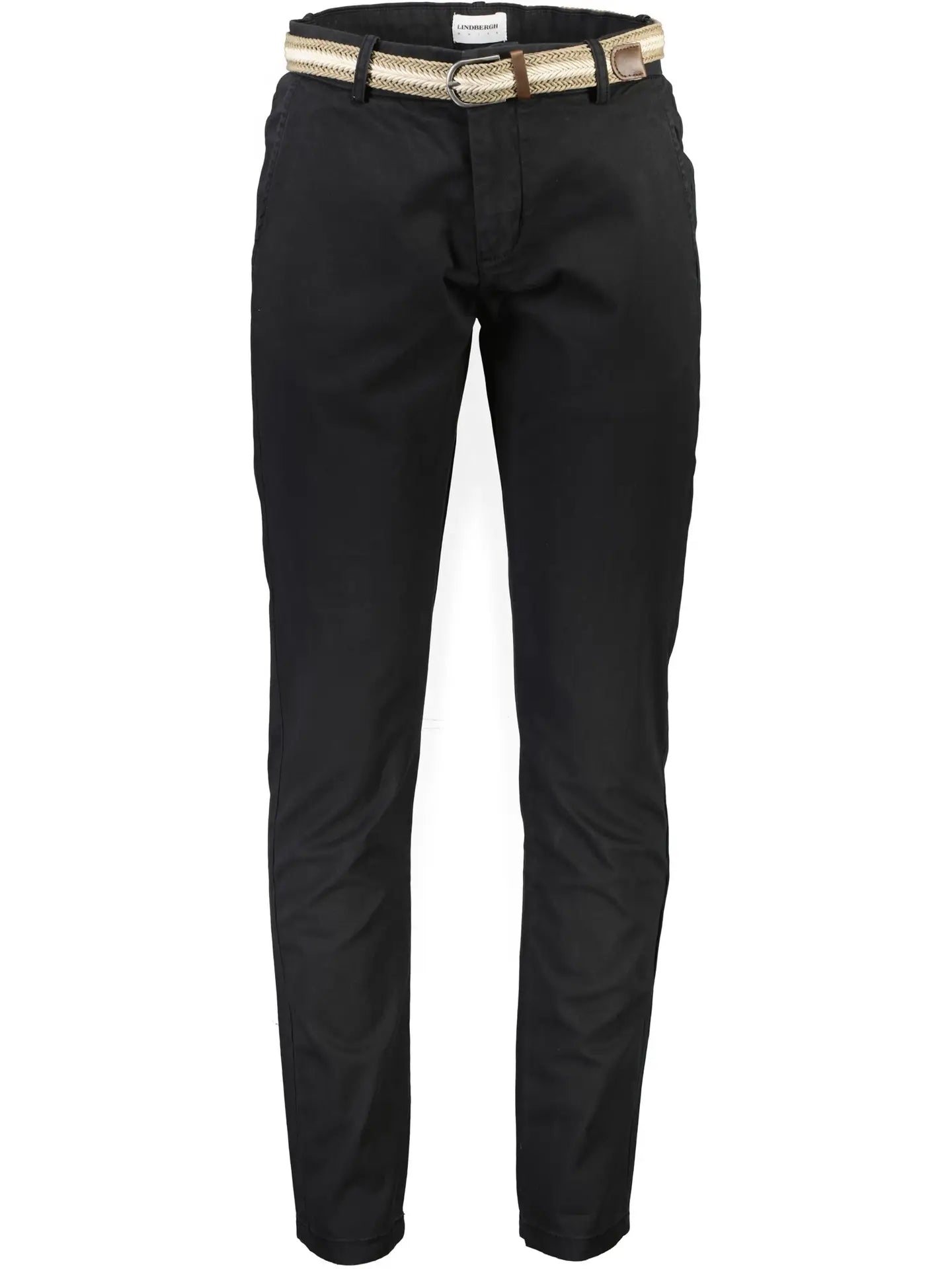 Ss24-Superflex Chino Pants W. Belt Style: 30-005044BUS