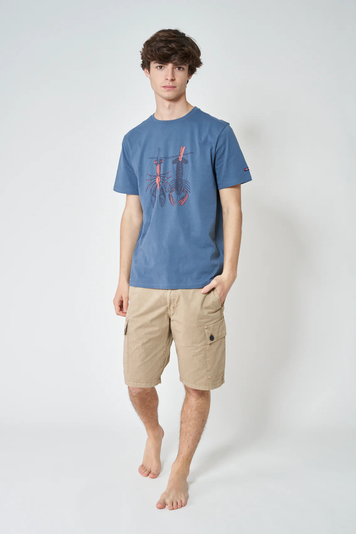 SS24 LOBSTER TSHIRT A2032-BS