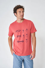 Load image into Gallery viewer, SS24 NAUTICAL KNOTS TSHIRT A2033-MIR
