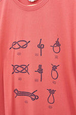 Load image into Gallery viewer, SS24 NAUTICAL KNOTS TSHIRT A2033-MIR
