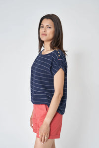 SS24 TSHIRT LINEN A2373