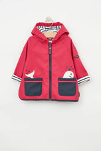 Load image into Gallery viewer, S24 BABY WHALES RAINCOAT COTTON LINING C3127
