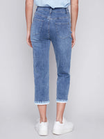 Load image into Gallery viewer, SS24 EMBROIDERED DENIM PANT C5501/431A
