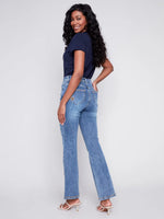 Load image into Gallery viewer, SS24 FLOWER DENIM PANT C5475/431A
