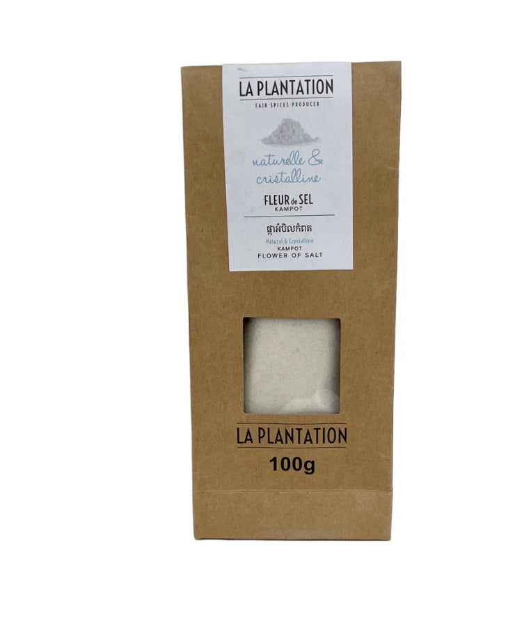 FLEUR DE SEL KAMPOT FLOWER TUBE 100G