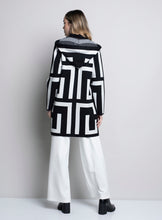 Load image into Gallery viewer, FW24 HOODED CARDI GEO LK504CS
