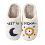 Load image into Gallery viewer, FUN SLIPPERS MIDNIGHT MEET
