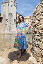 Load image into Gallery viewer, PATCH COLLAR DRESS
