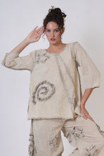 Load image into Gallery viewer, SS26 PAPERLACE COTTON DETAILED TOP
