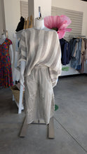 Load image into Gallery viewer, SS26 PAPERLACE PLP-H622T LINEN/GAUZE TOP WITH VERTICAL STRIPES
