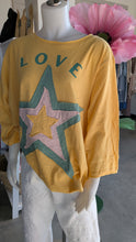 Load image into Gallery viewer, SS26 PAPERLACE LOVE TOP WITH STAR APPLIQUE
