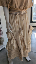 Load image into Gallery viewer, SS26 PAPERLACE RUFFLE LAYERED SKIRT
