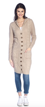 Load image into Gallery viewer, Hooded Knit Cardigan CM10078
