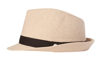 Load image into Gallery viewer, Womens Fedora Pippa in Stone - HFL-0153-147
