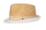 Load image into Gallery viewer, Womens Fedora Jordan in White HFL-0274-200
