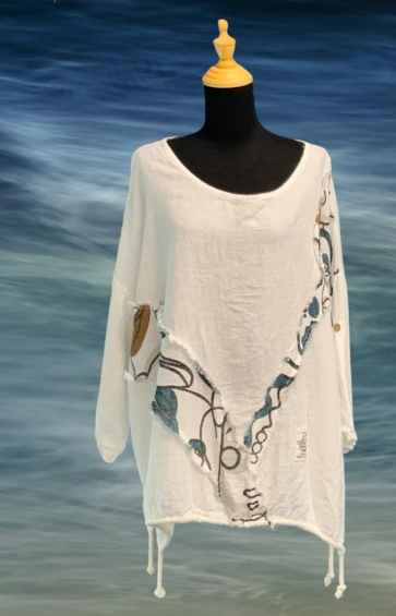 ss25 PRINT TUNIC RO 10662