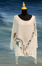 Load image into Gallery viewer, ss25 PRINT TUNIC RO 10662
