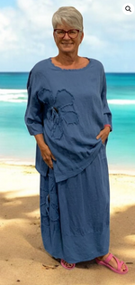 Load image into Gallery viewer, ss25 BUTTON SKIRT RO 3186
