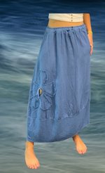Load image into Gallery viewer, ss25 BUTTON SKIRT RO 3186
