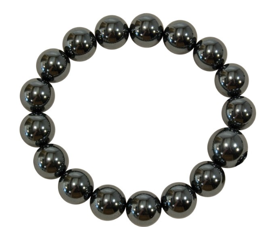 HEMATITE BEAD BRACELET