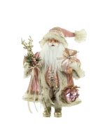 Load image into Gallery viewer, Pink Standing Luxurious Santa ST19191P
