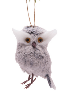 Grey Owl Ornament DK3387