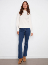 Load image into Gallery viewer, WHITE SKI SWEATER

