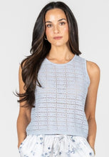 Load image into Gallery viewer, KNIT PATTERN TANK
