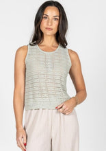 Load image into Gallery viewer, KNIT PATTERN TANK
