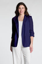 Load image into Gallery viewer, DKR ROLL UP SLEEVE OPEN BLAZER
