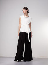 Load image into Gallery viewer, SS26 HAAKO H1030 BLACK PANTS
