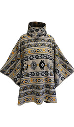 Load image into Gallery viewer, Arseno Fleece Hooded Poncho XP9012

