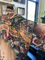 Load image into Gallery viewer, Market of Stars - Courage Deart Heart Cropped Bamboo Kimono with Sacred Heart
