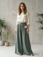 Load image into Gallery viewer, SS26 Classic Lino and more 30343 - Linen pants wide leg
