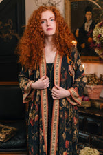 Load image into Gallery viewer, Market of Stars (Worldwide) - Heart of Gold Opera Duster Kimono Robe w/ Sacred Heart

