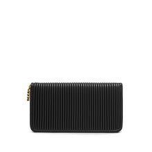 Load image into Gallery viewer, Pixie Mood - Sandy - Recycled Vegan Pleated Wallet - Black Pleated
