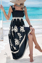 Load image into Gallery viewer, SS26 PRINTED BANDEAU MAXI DRESS
