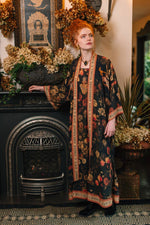 Load image into Gallery viewer, Market of Stars (Worldwide) - Heart of Gold Opera Duster Kimono Robe w/ Sacred Heart
