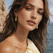 Load image into Gallery viewer, SS26 BIZOU SF253E002GL AVANT GARDE EARRINGS
