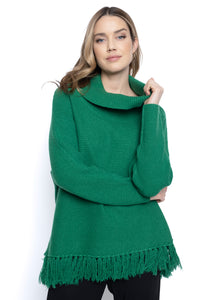 FRINGE SWEATER BK744