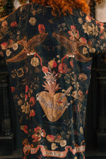 Load image into Gallery viewer, Market of Stars (Worldwide) - Heart of Gold Opera Duster Kimono Robe w/ Sacred Heart
