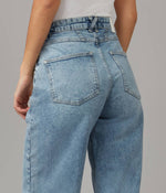 Load image into Gallery viewer, Lola Jeans - MILAN-JB High Rise Wide Leg Jeans 31&quot; Inseam: 29 / 31&quot; Inseam / Jaded Blue

