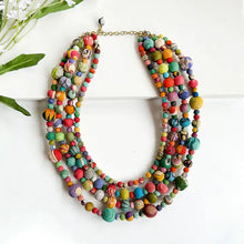 Load image into Gallery viewer, SS26 WORLDFINDS  KANTHA CATALINA NECKLACE
