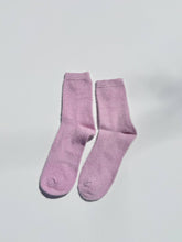 Load image into Gallery viewer, Billy Bamboo - FLUFFY ANGORA SOCKS - CRYSTALS

