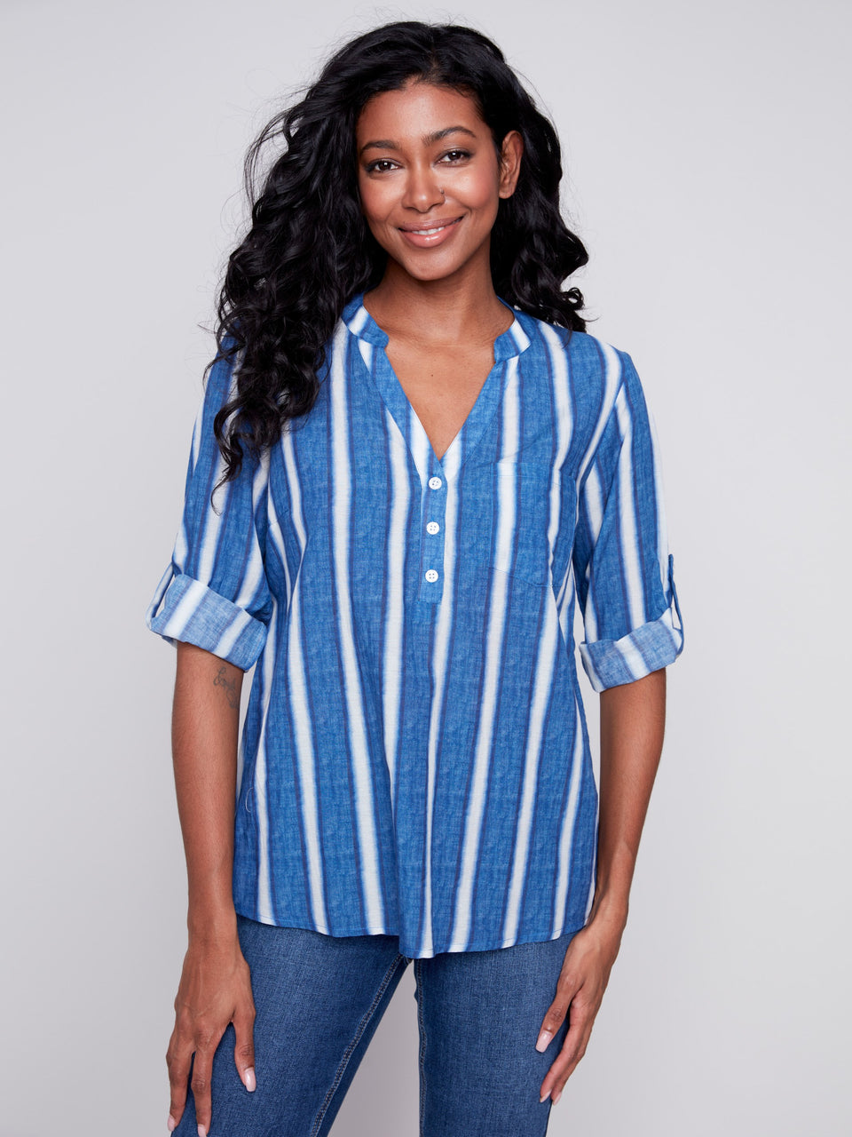 S24 ROLLUP BLOUSE