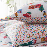 Load image into Gallery viewer, Riva Home - Christmas Together Festive Duvet Cover Set Multicolour
