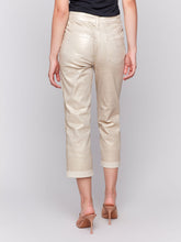 Load image into Gallery viewer, FOIL CUFF STRAIGHT LEG PANTS

