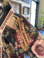Load image into Gallery viewer, Market of Stars - Courage Deart Heart Cropped Bamboo Kimono with Sacred Heart
