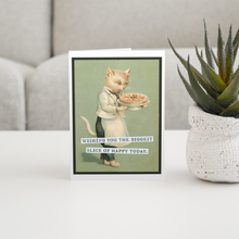 Load image into Gallery viewer, Cheerful Whimsies - Greeting Card. Wishing You The Biggest Slice Of Happy Today.
